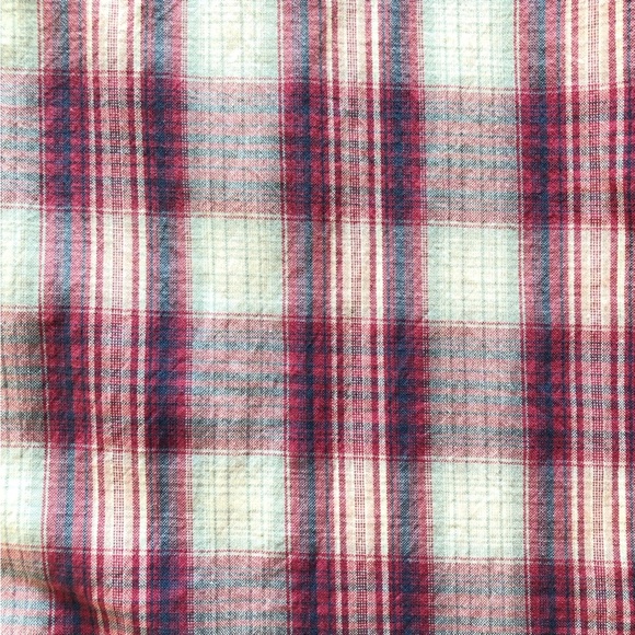 Madewell Cotton Plaid Button Up Long Shirt Size XS - Picture 4 of 11
